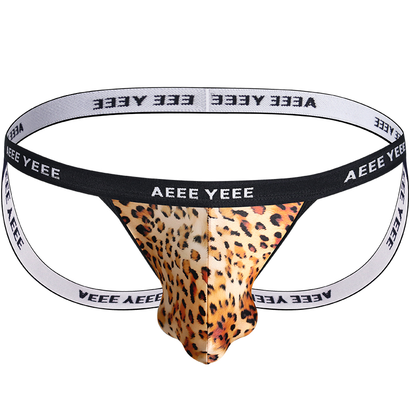 Ribbon Wired Satin - Men's Underwear Sexy Thong Satin Double-Strap