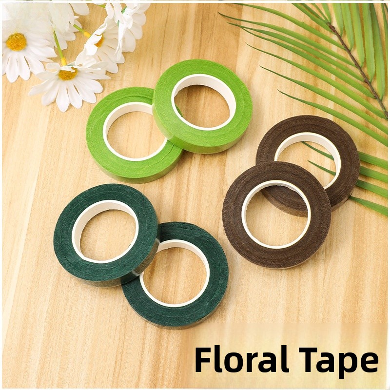 Floral Tape Green - Handmade Floral Bouquet Tape Twisted Stick