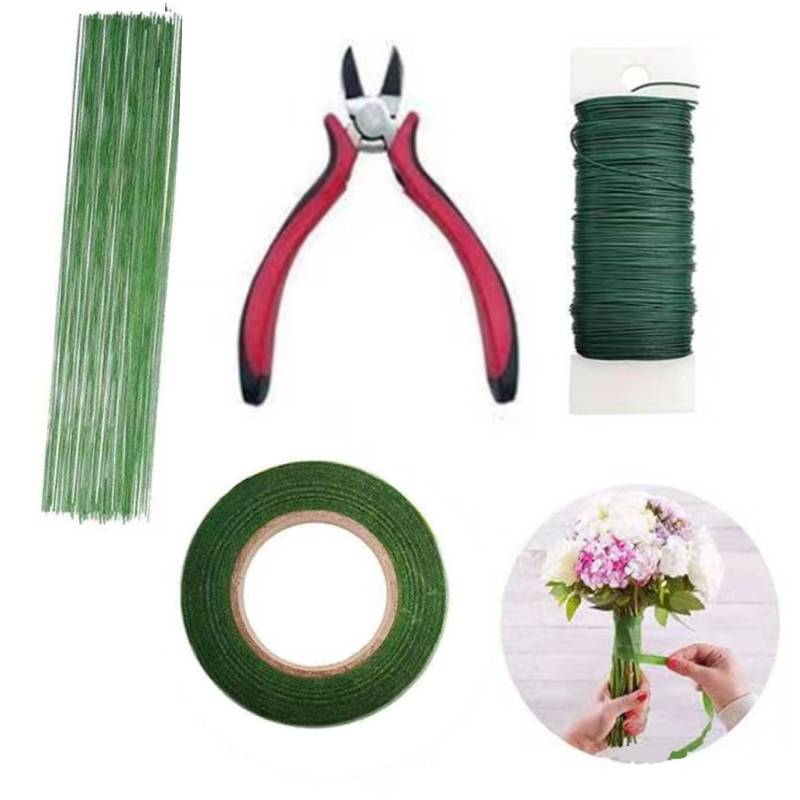 1 set of floral tools, green p - огляд і ціна Floral Tape Green