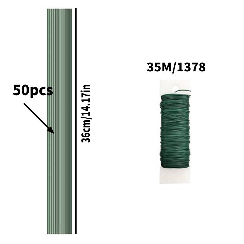 1 set of floral tools, green p - огляд і ціна Floral Tape Green