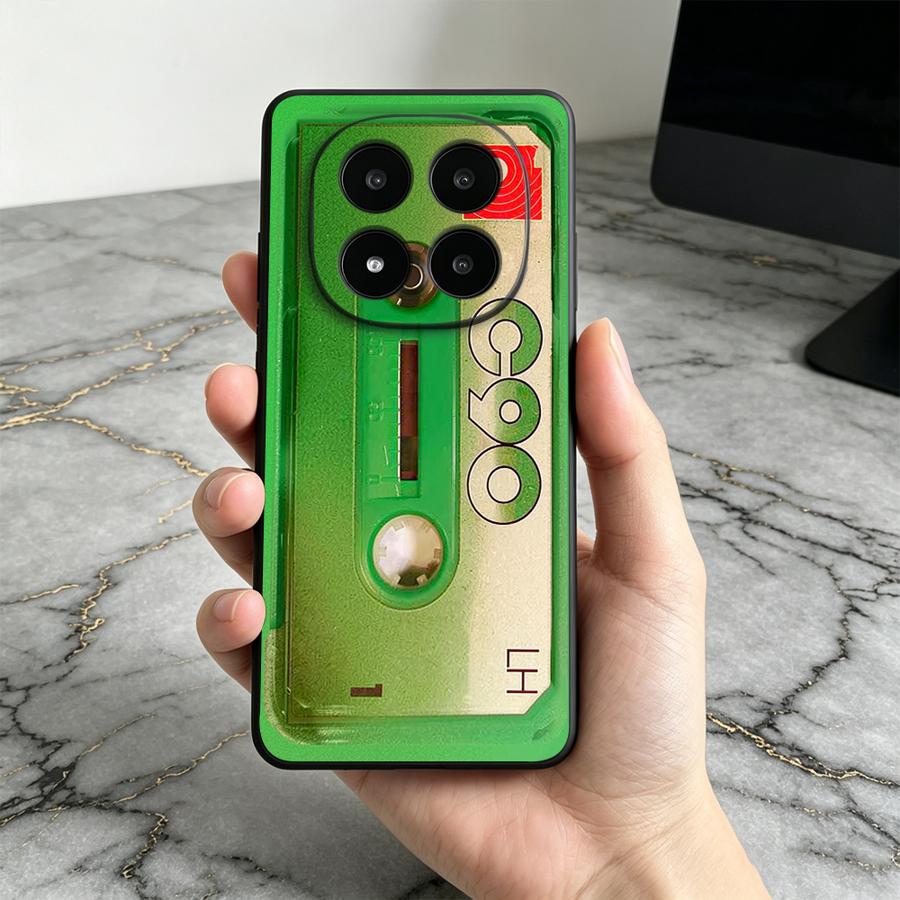 Green Cassette Tape Case for X - огляд і ціна Floral Tape Green