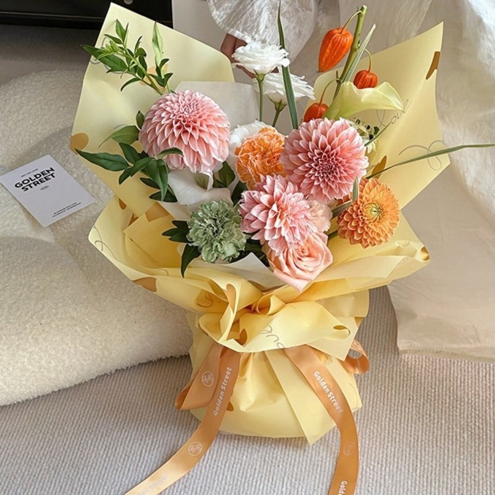 20 Sheets Multicolor Flower Wr - огляд і ціна Flower Wrap Kraft