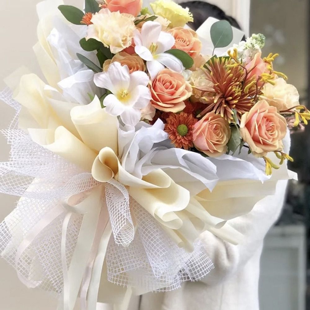 50cm Wide Fresh Flower Wrappin - огляд і ціна Flower Wrap Kraft