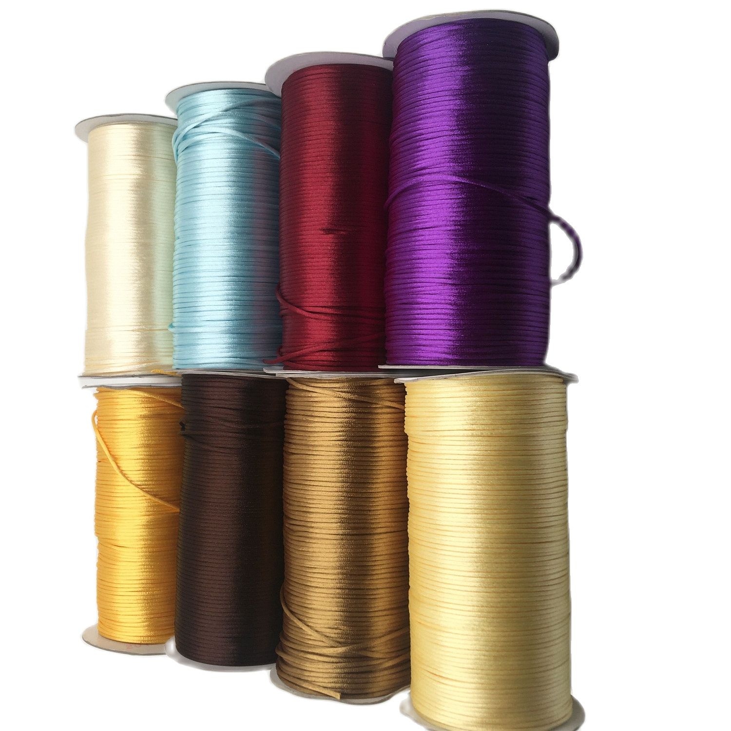 2mm Braided Macrame Silk Macra - огляд і ціна Ribbon Wired Satin
