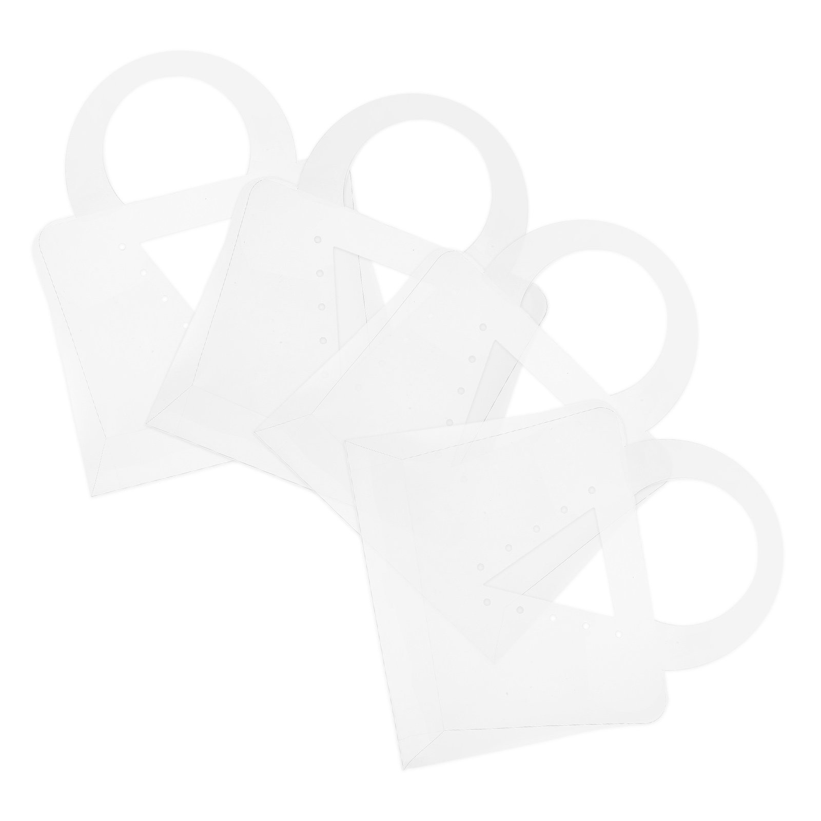 4Pcs Clear Bouquet Gift Bags w - огляд і ціна Florist Supply Shop