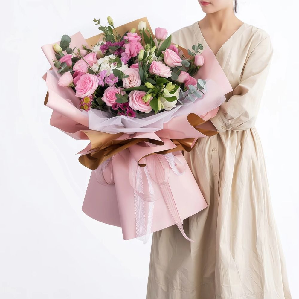 20 PCS Waterproof Fresh Flower - огляд і ціна Flower Wrap Kraft