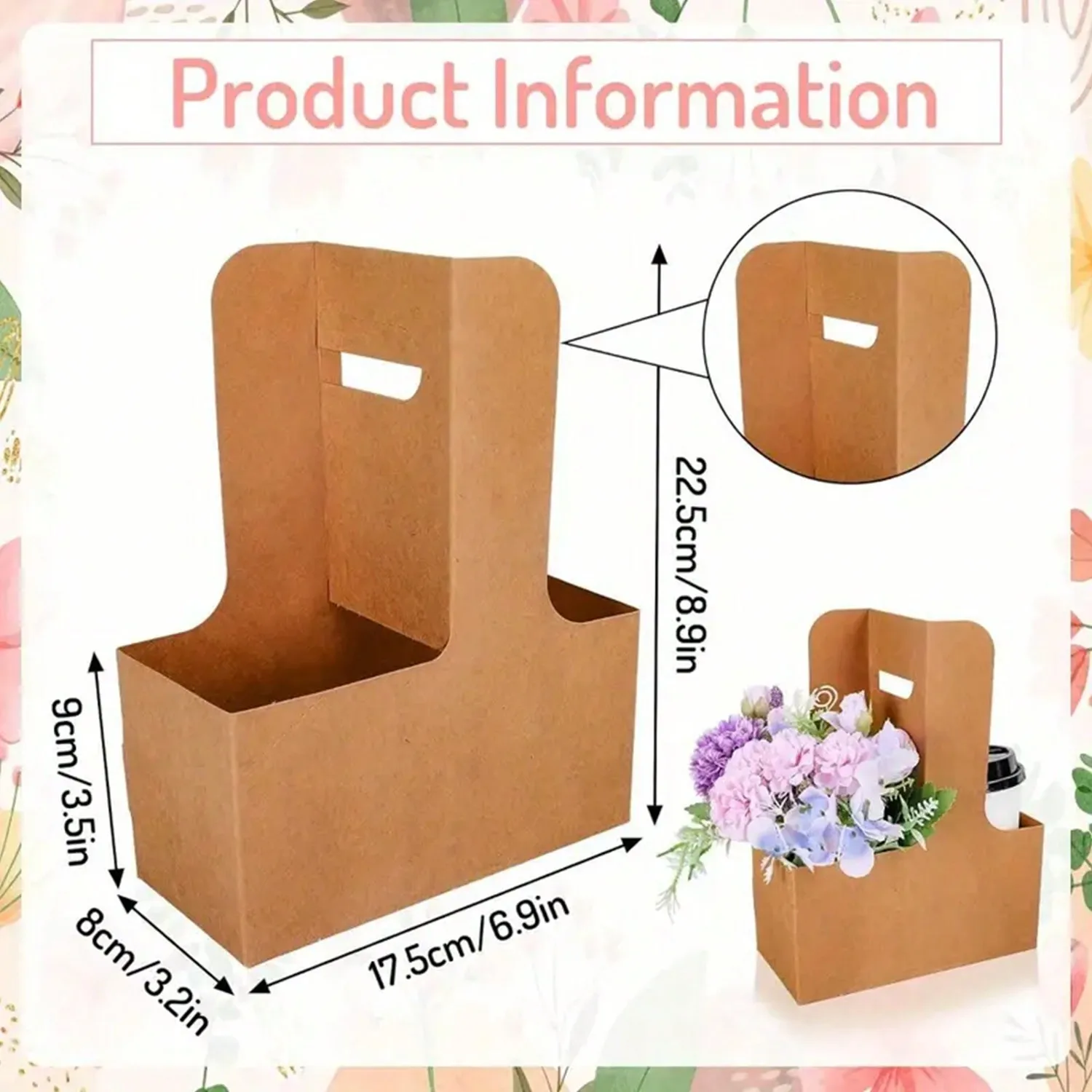 Kraft Paper Flower Bouquet Gif - огляд і ціна Flower Wrap Kraft