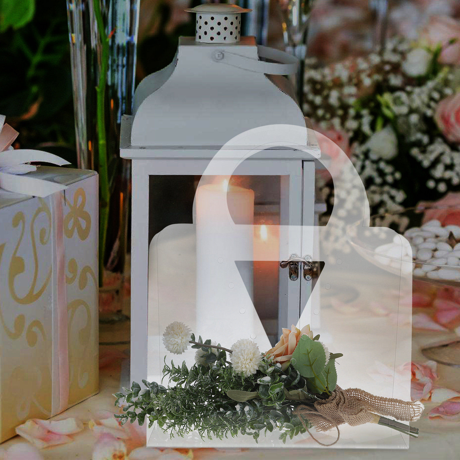 4Pcs Bouquet Gift Bags Transpa - огляд і ціна Florist Supply Shop