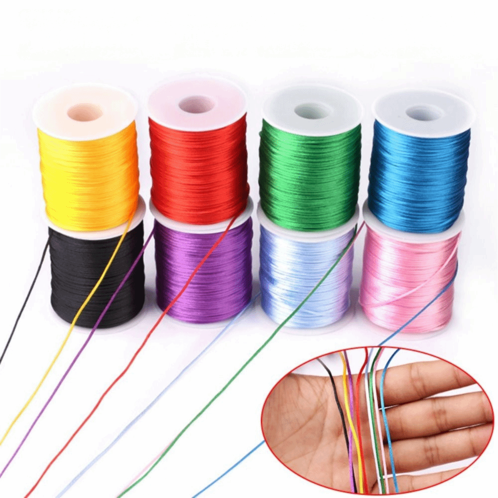 100m Braided Satin 1.5mm Satin - огляд і ціна Ribbon Wired Satin