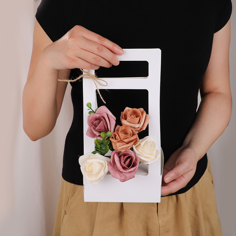 3/5Pcs Handheld Flower Box Kra - огляд і ціна Flower Wrap Kraft