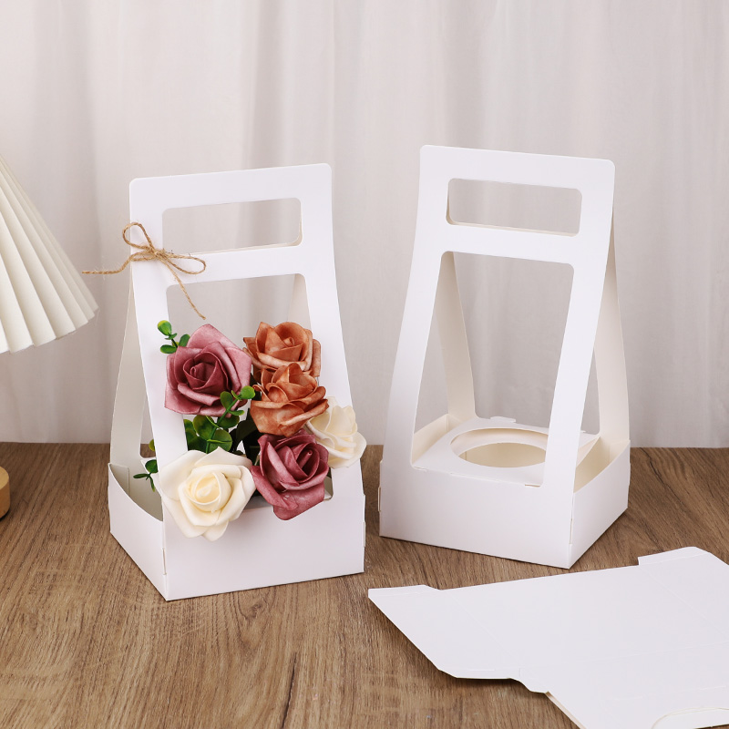 3/5Pcs Handheld Flower Box Kra - огляд і ціна Flower Wrap Kraft