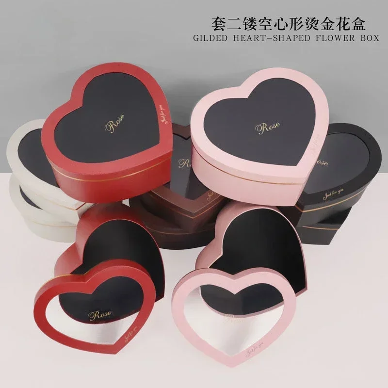 2piece Gold Heart-shaped Round - огляд і ціна Florist Supply Buckets