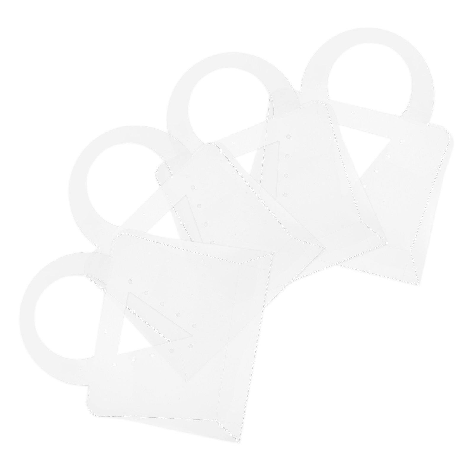 4Pcs Clear Bouquet Gift Bags w - огляд і ціна Florist Supply Shop