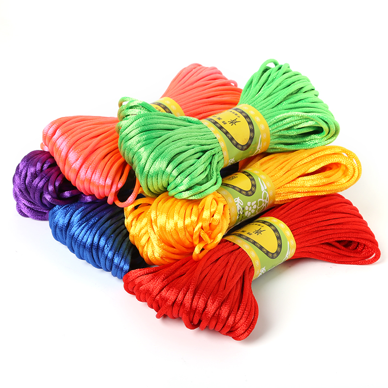 2mm 20meter Soft Satin Rattail - огляд і ціна Ribbon Wired Satin