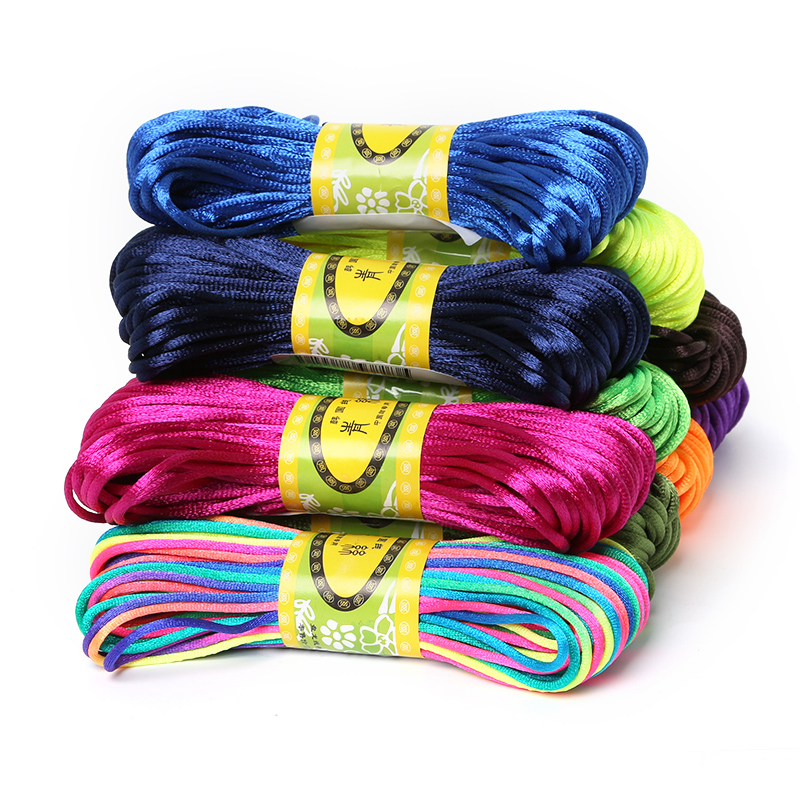 2mm 20meter Soft Satin Rattail - огляд і ціна Ribbon Wired Satin