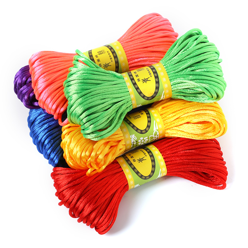 2mm 20meter Soft Satin Rattail - огляд і ціна Ribbon Wired Satin