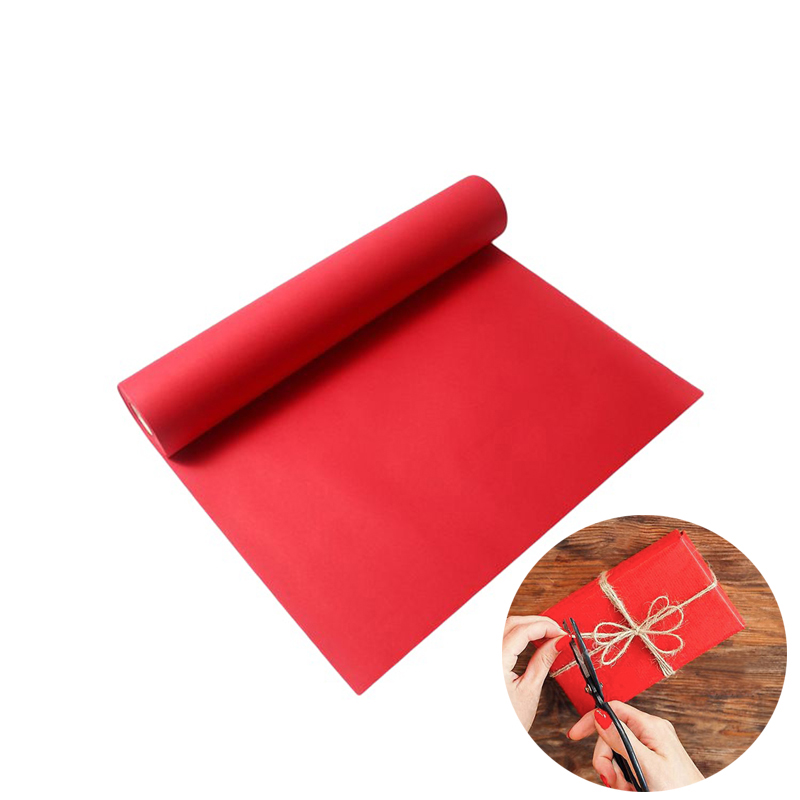 Red CRAFT ART KRAFT GIFT PAPER - огляд і ціна Flower Wrap Kraft