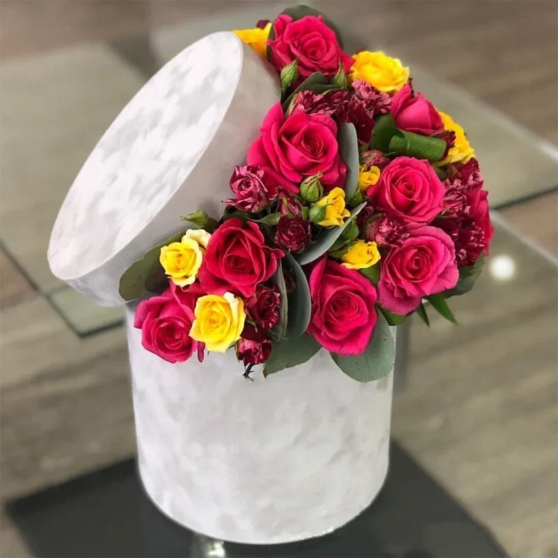 3Pcs/Set Round Shape Velvet Gi - огляд і ціна Florist Supply Buckets