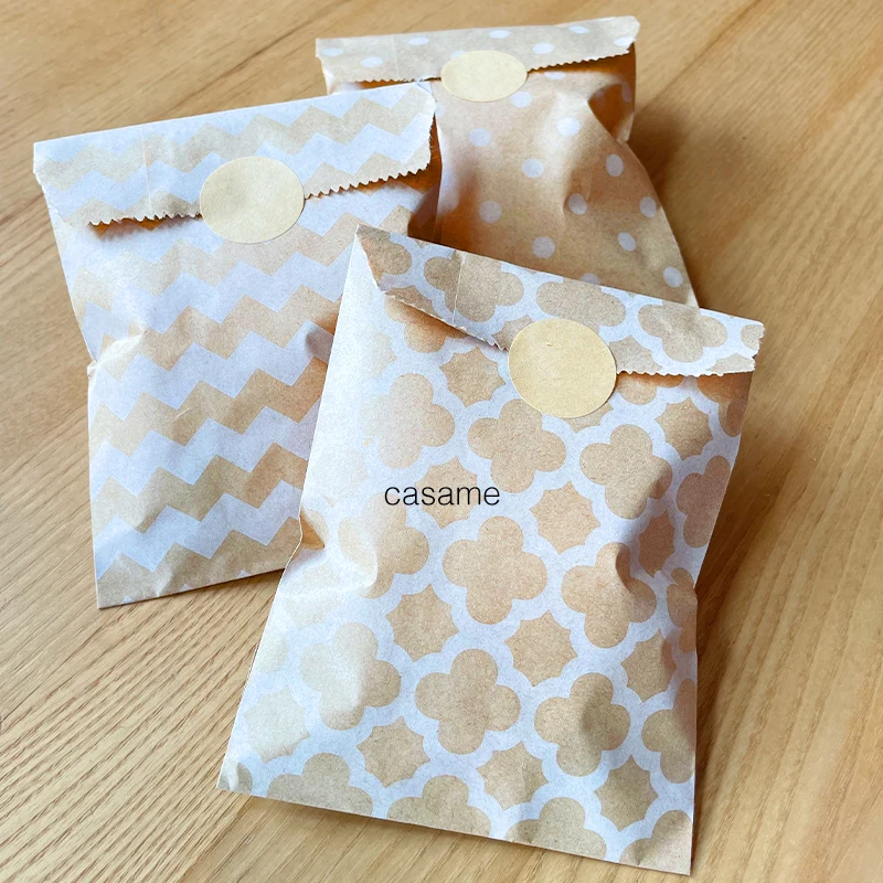 25pcs Kraft Paper Bags Candy B - огляд і ціна Flower Wrap Kraft