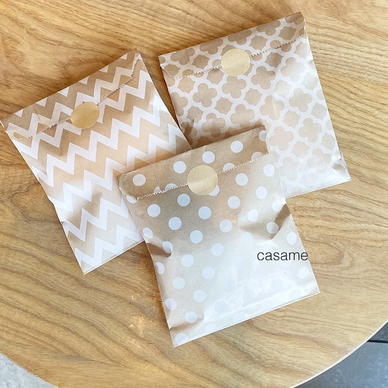 25pcs Kraft Paper Bags Candy B - огляд і ціна Flower Wrap Kraft