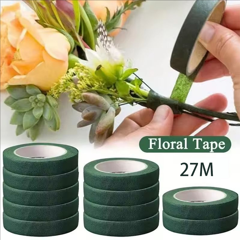 30 Yard 12MM Floral Stem Tape  - огляд і ціна Floral Tape Green