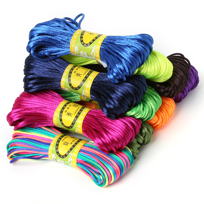 2.5mm 20m Satin Rattail Silk M - огляд і ціна Ribbon Wired Satin