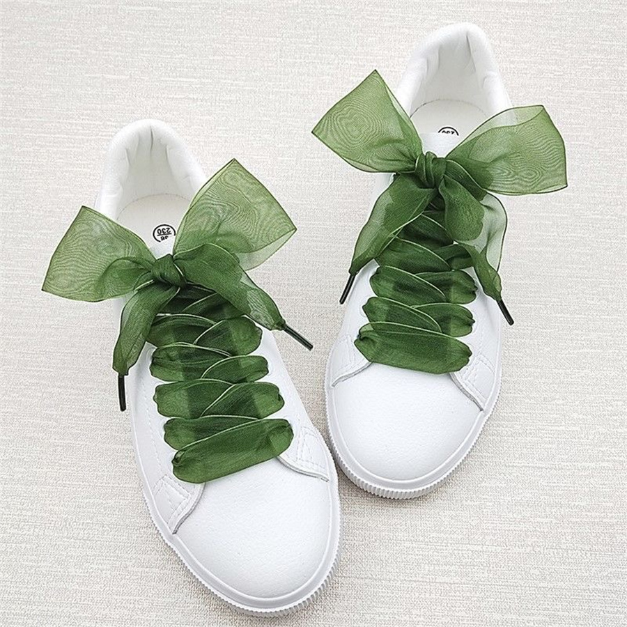 1 Pair 4cm Widen Organza Shoe  - огляд і ціна Ribbon Wired Satin