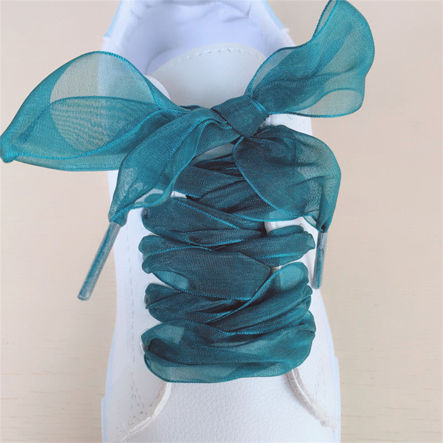 1 Pair 4cm Widen Organza Shoe  - огляд і ціна Ribbon Wired Satin