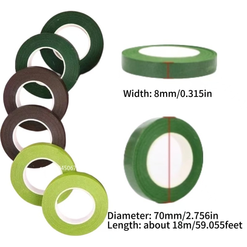 Floriculture Tapes Green Tape  - огляд і ціна Floral Tape Green