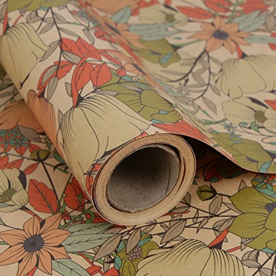 Kraft Floral Wrappg Paper Roll - огляд і ціна Flower Wrap Kraft
