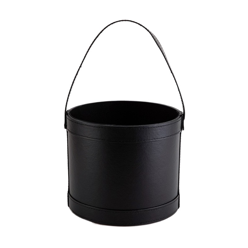 Portable Leather Round Gift Bo - огляд і ціна Florist Supply Buckets