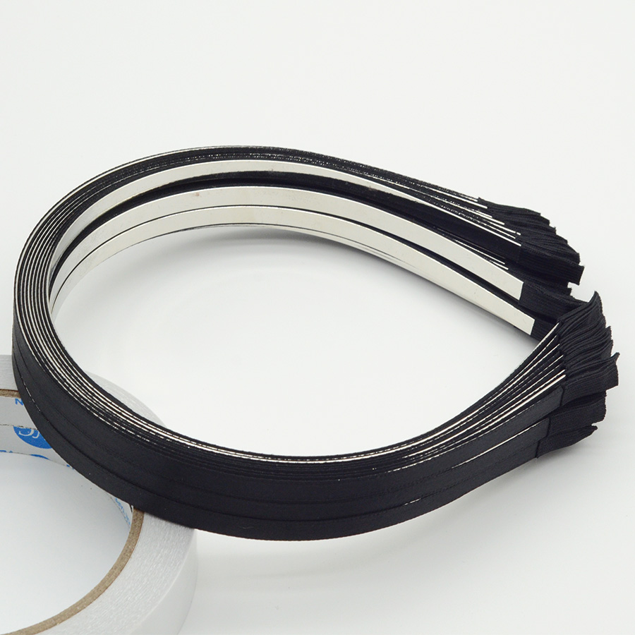 10PCS 5mm Black Satin Ribbon C - огляд і ціна Ribbon Wired Satin