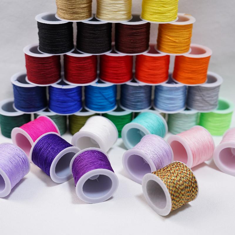 New 50M 0.8mm Crafts Nylon Cor - огляд і ціна Ribbon Wired Satin