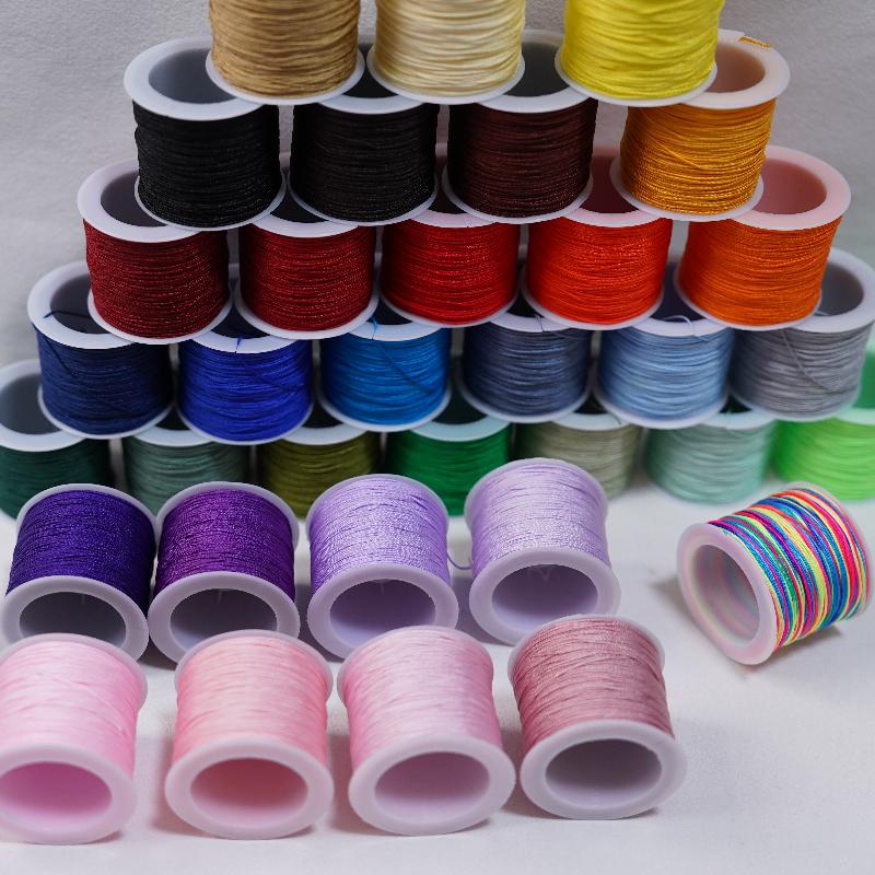 New 50M 0.8mm Crafts Nylon Cor - огляд і ціна Ribbon Wired Satin