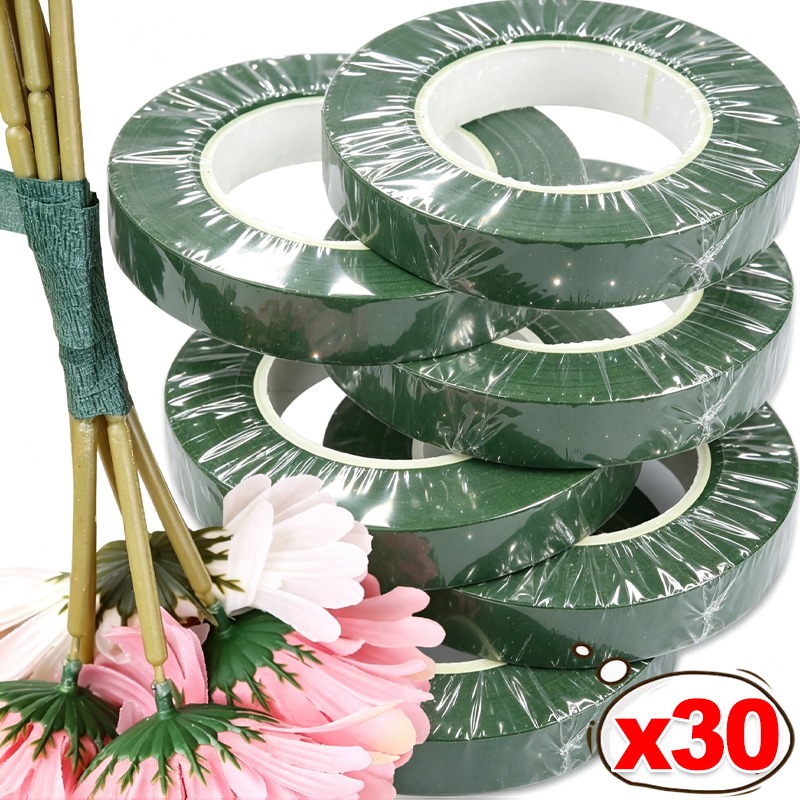 30/1x Gardening Tape Self-Adhe - огляд і ціна Floral Tape Green