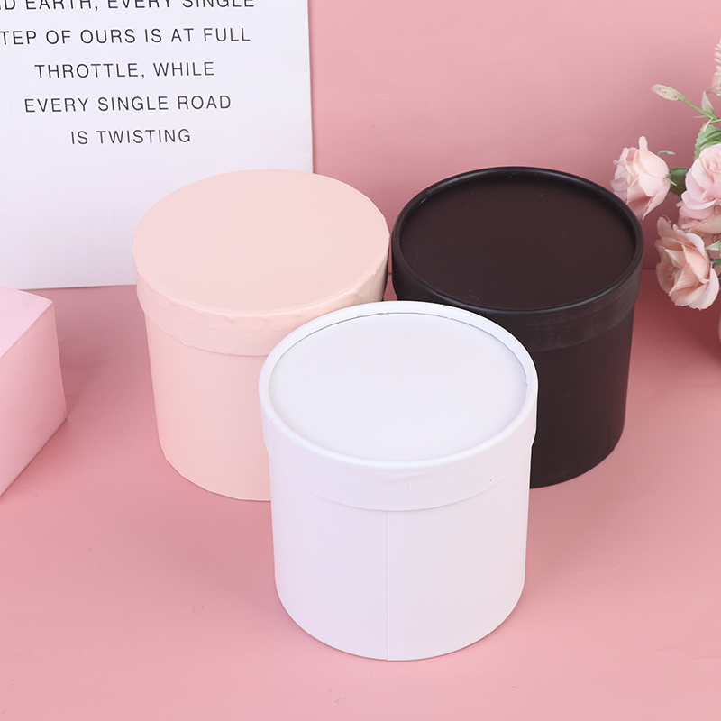 1PC Round Flower Paper Gift Bo - огляд і ціна Florist Supply Buckets