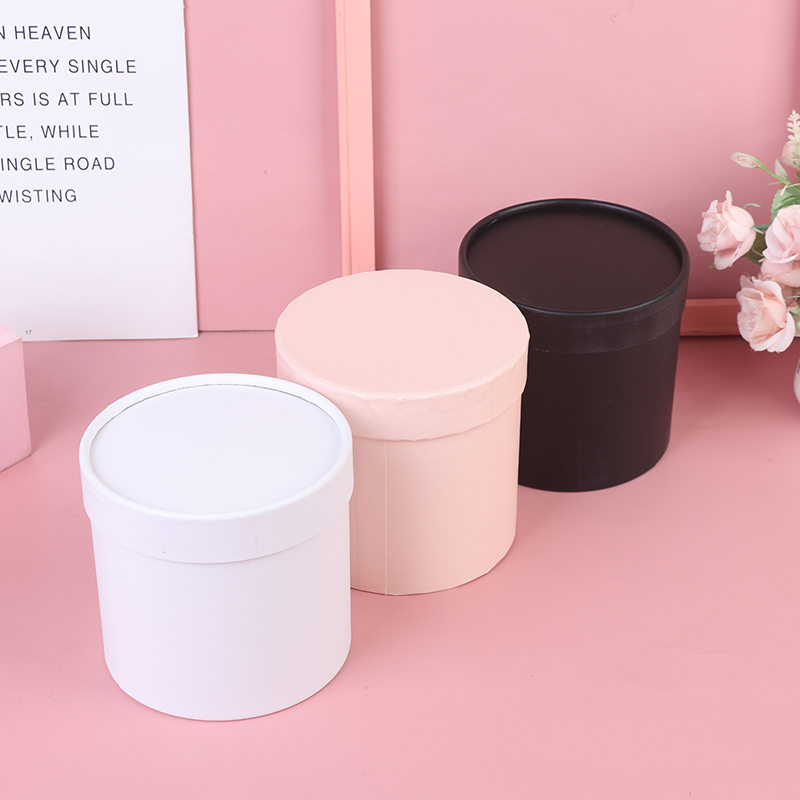 1PC Round Flower Paper Gift Bo - огляд і ціна Florist Supply Buckets